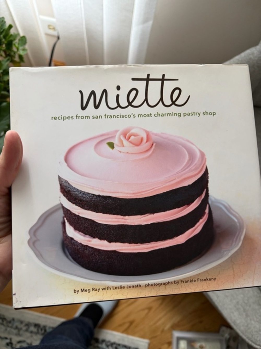 Miette Cookbook - Pink Frosting Pastry Recipes